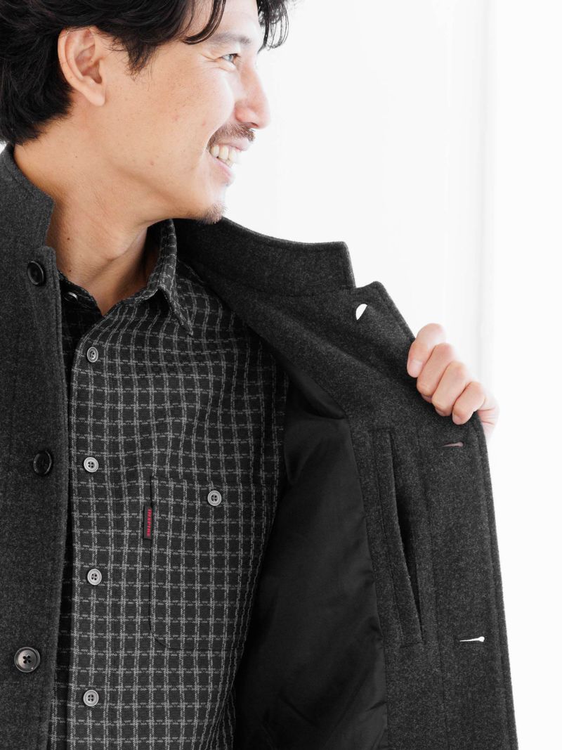 ライトメルトンショートコート | INSPIRE ONLINE SHOP