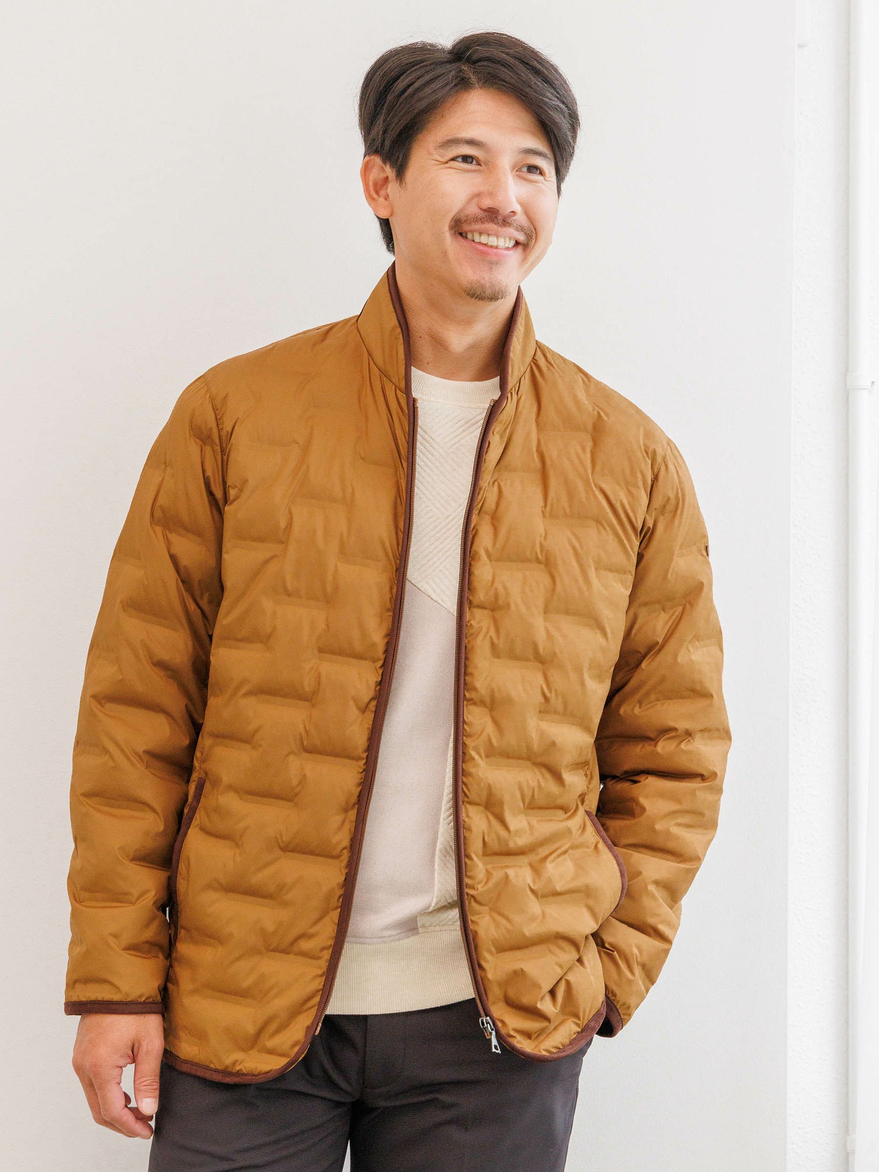 機能中綿／軽量】圧着ソロナ中綿ブルゾン | INSPIRE ONLINE SHOP