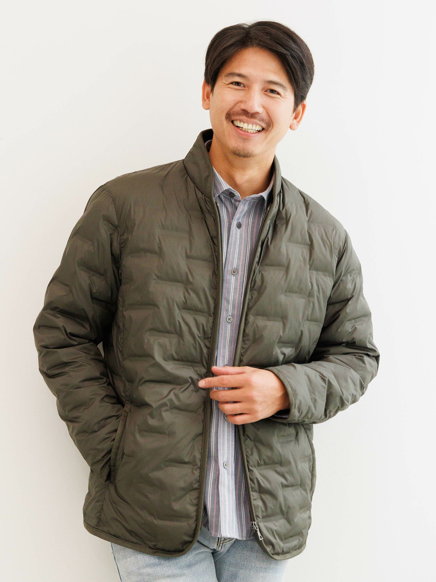 機能中綿／軽量】圧着ソロナ中綿ブルゾン | INSPIRE ONLINE SHOP