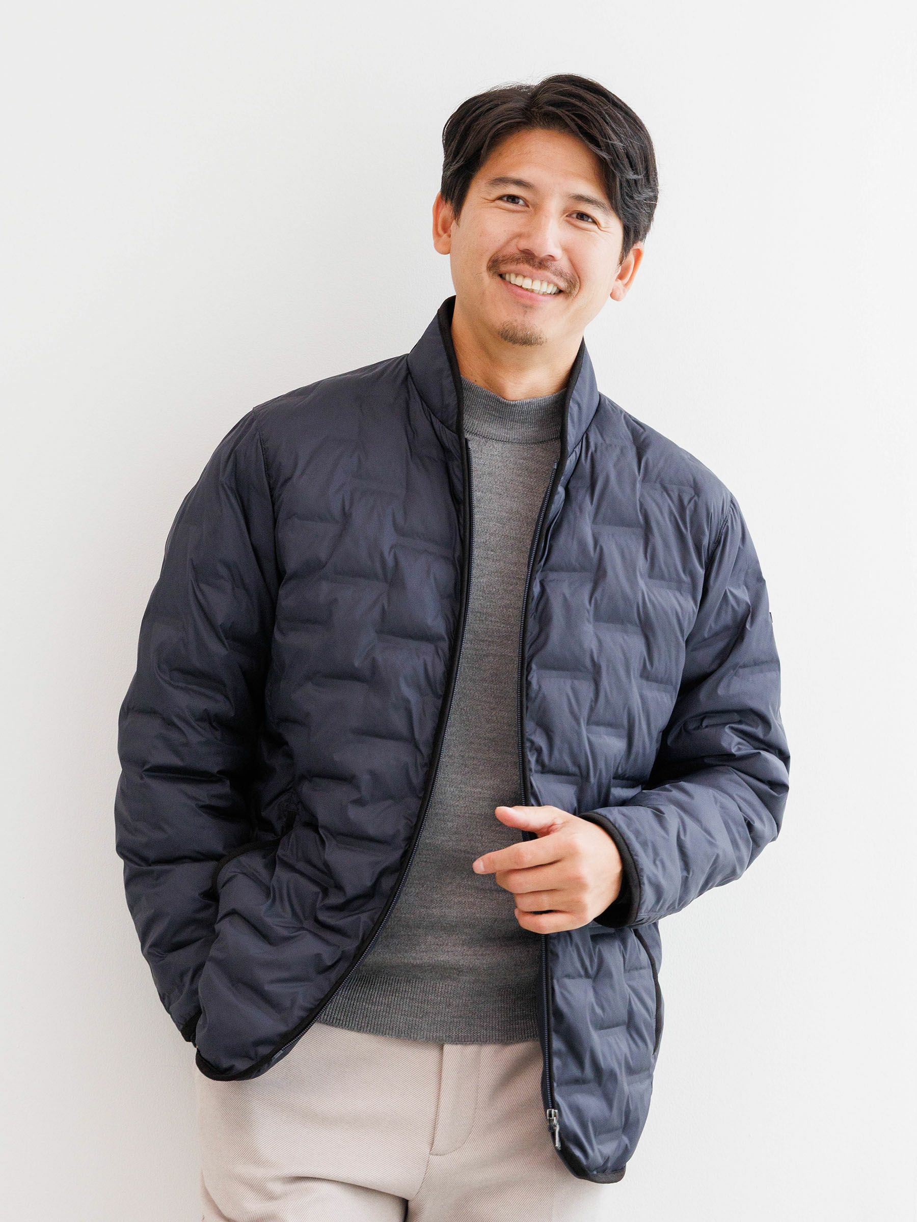 機能中綿／軽量】圧着ソロナ中綿ブルゾン | INSPIRE ONLINE SHOP
