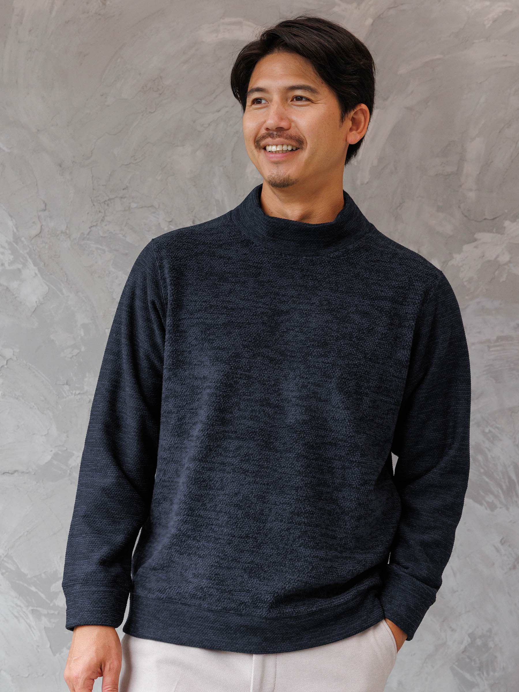 凹凸JQボアハイネックトレーナー | INSPIRE ONLINE SHOP