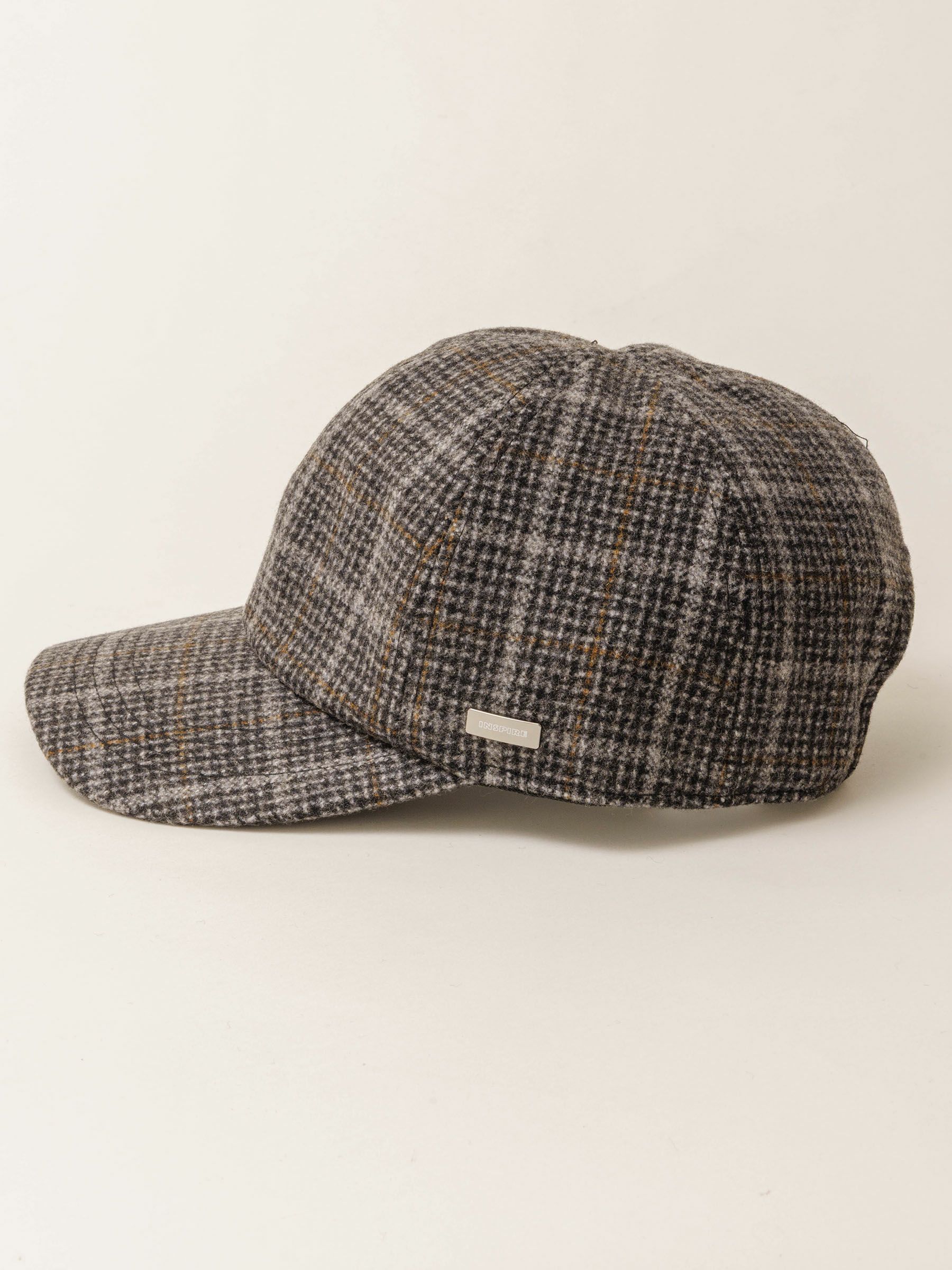 ウール混チェックキャップ | INSPIRE ONLINE SHOP