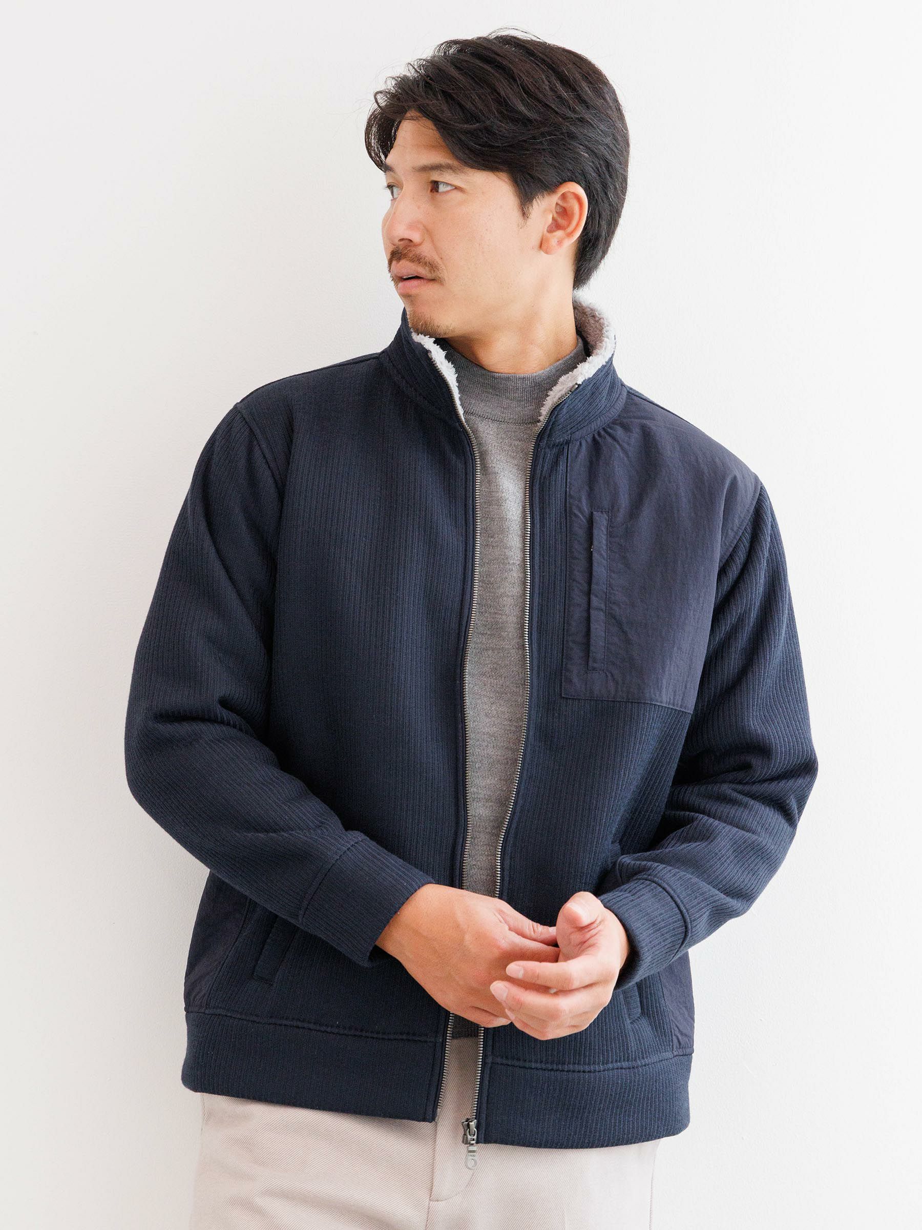 裏ボアZIPカットアウター | INSPIRE ONLINE SHOP