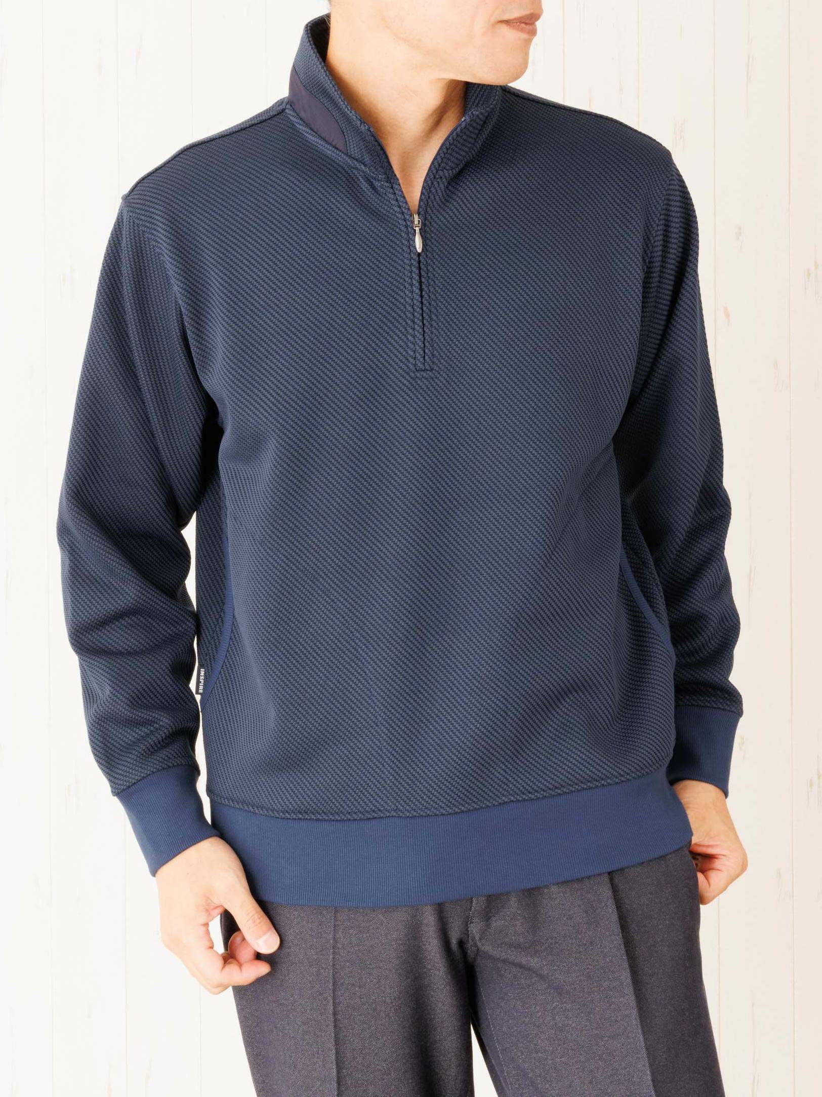 ダイヤゴナルZIP-UPトレーナー | INSPIRE ONLINE SHOP
