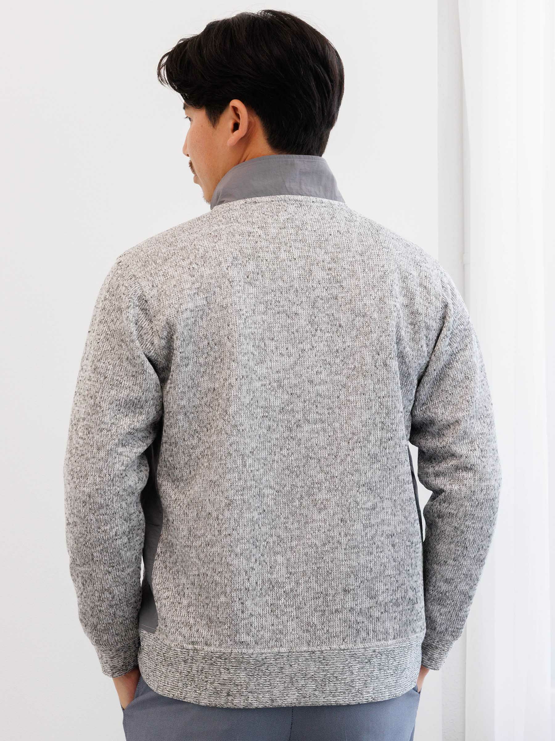 クォータゲージZIP-UPトレーナー | INSPIRE ONLINE SHOP